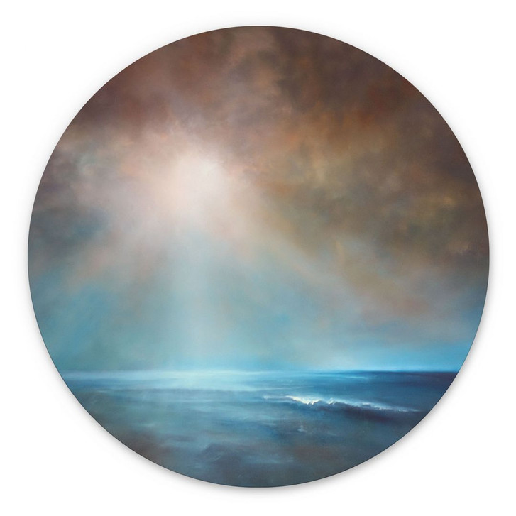 Wandbild Kraft und Stille - Schmucker - Alu-Dibond - Rund - WA395354