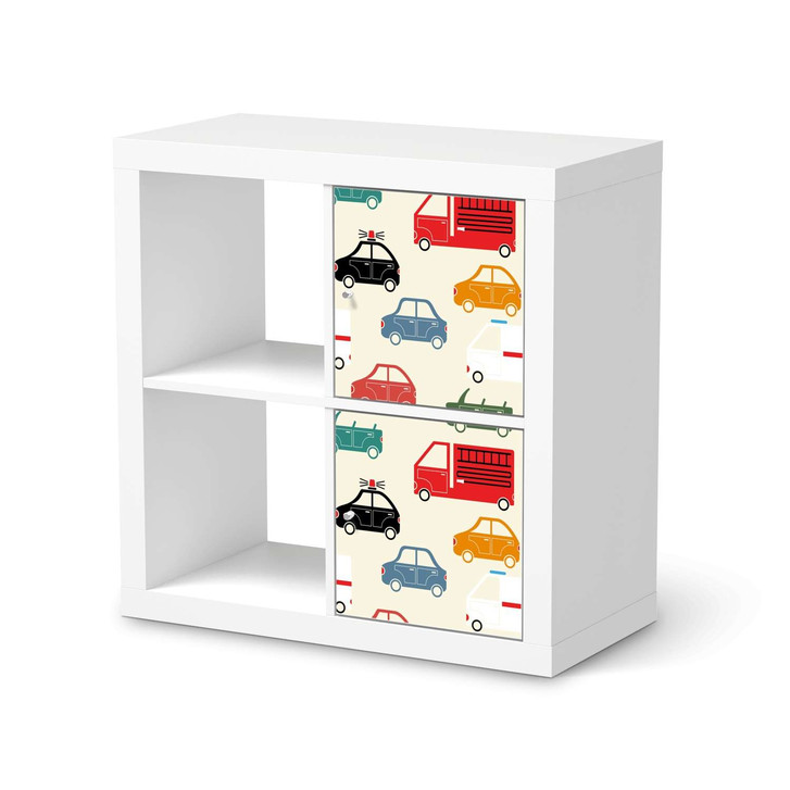 Klebefolie IKEA Expedit Regal 2 Türen (hoch) - Cars - CR109350