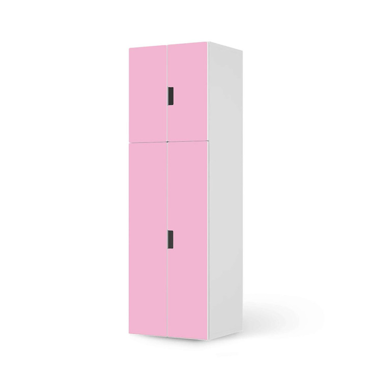 Möbelfolie IKEA Stuva / Malad - 2 grosse Türen und 2 kleine Türen - Pink Light - CR118695