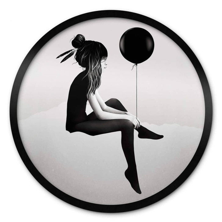 Poster Ireland - No such thing as nothing - Luftballon - Rund - WA337477