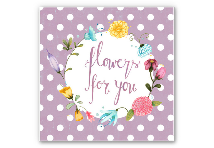 Wandbild Loske - Flowers for you - WA193966