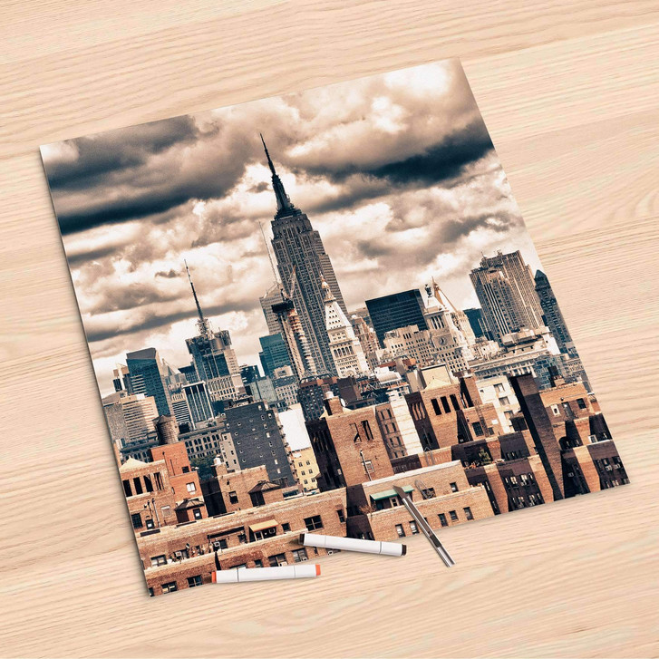 Folienbogen (60x60cm) - Skyline NYC - CR107187