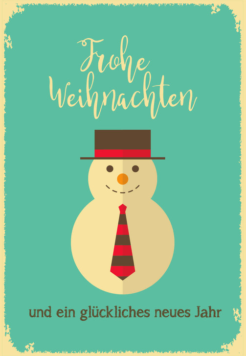 Gutschein Weihnachten - Schneemann - CHF 10 - GU540001