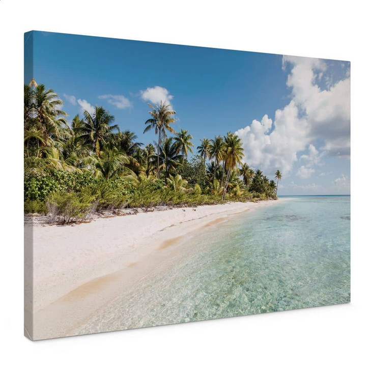 Leinwandbild Palmenstrand in der Südsee - Colombo - WA472766