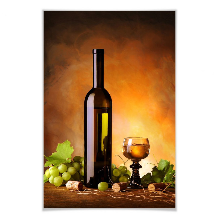 Poster Weisswein - WA168324