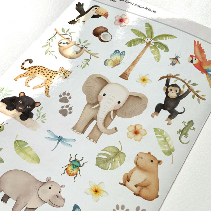 Sticker Dschungel Tiere - WA499841