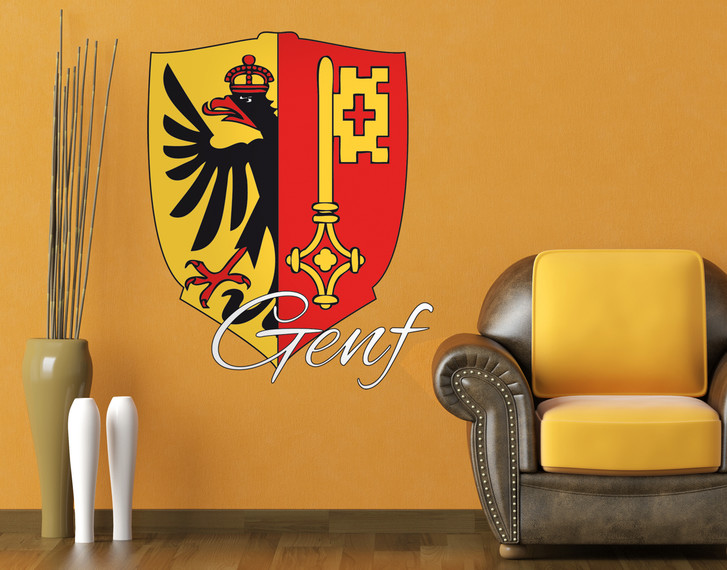 Wandtattoo Kanton Genf - CG10177