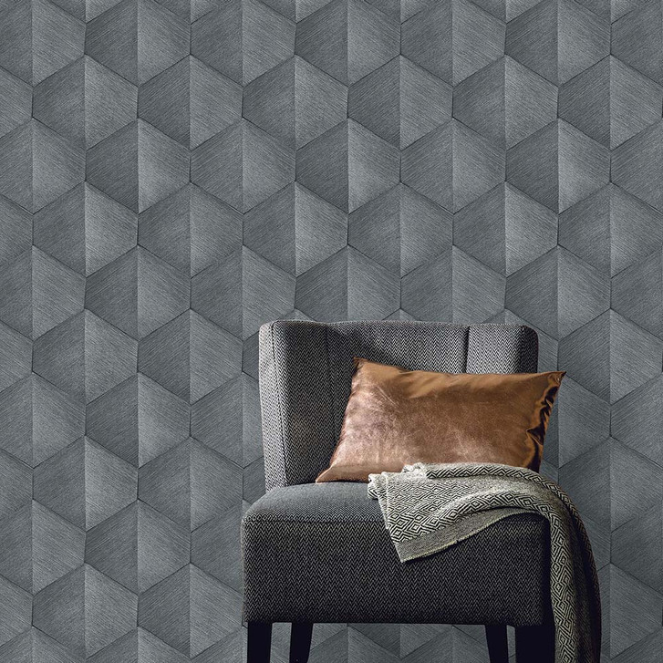 3D Tapete, Mustertapete Fashion for Walls 4 von Guido Maria Kretschmer grau - WA397604