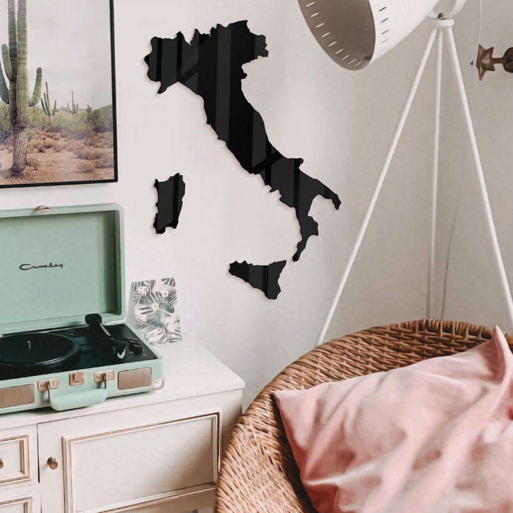 Acryldeko Karte Italien - WA261052