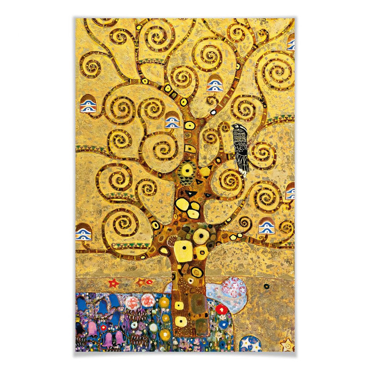 Giant Art® XXL-Poster Tree of Life Swirl - 115x175cm - WA295225