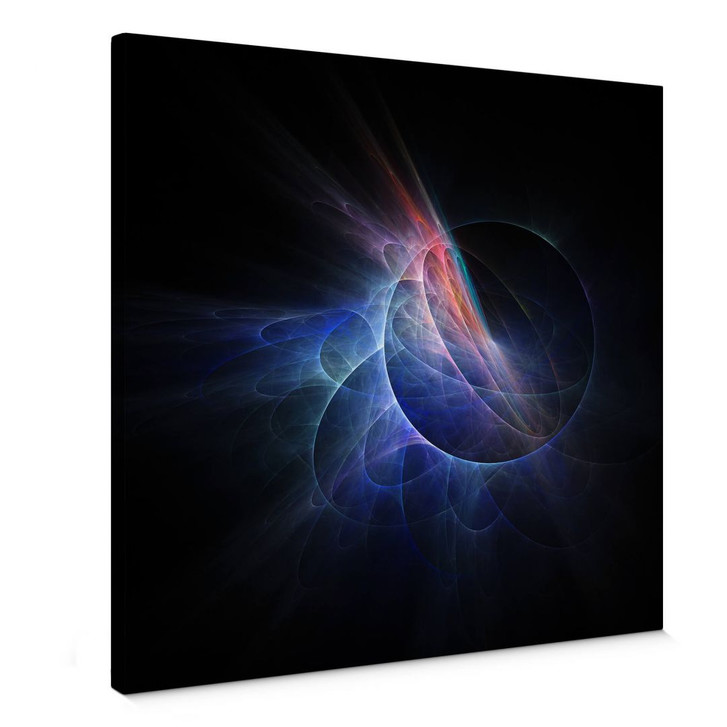 Leinwandbild Chaos Ray Black - WA360318