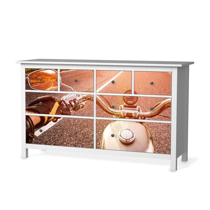Möbelfolie IKEA Hemnes Kommode 8 Schubladen - Easy Rider - CR114836