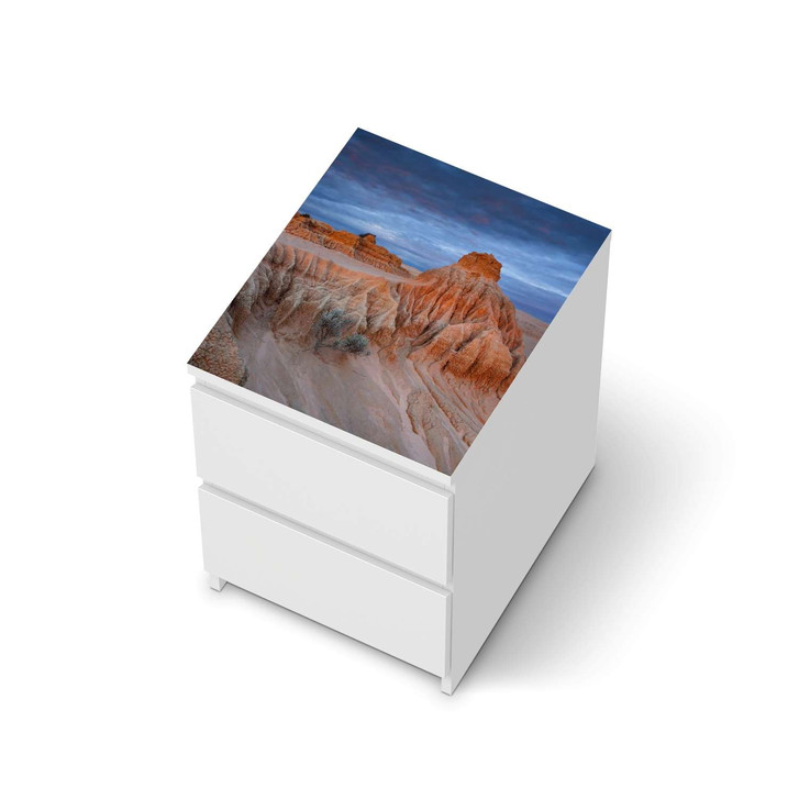 Möbelfolie IKEA Malm Kommode 2 Schubladen oben - Outback Australia - CR116323