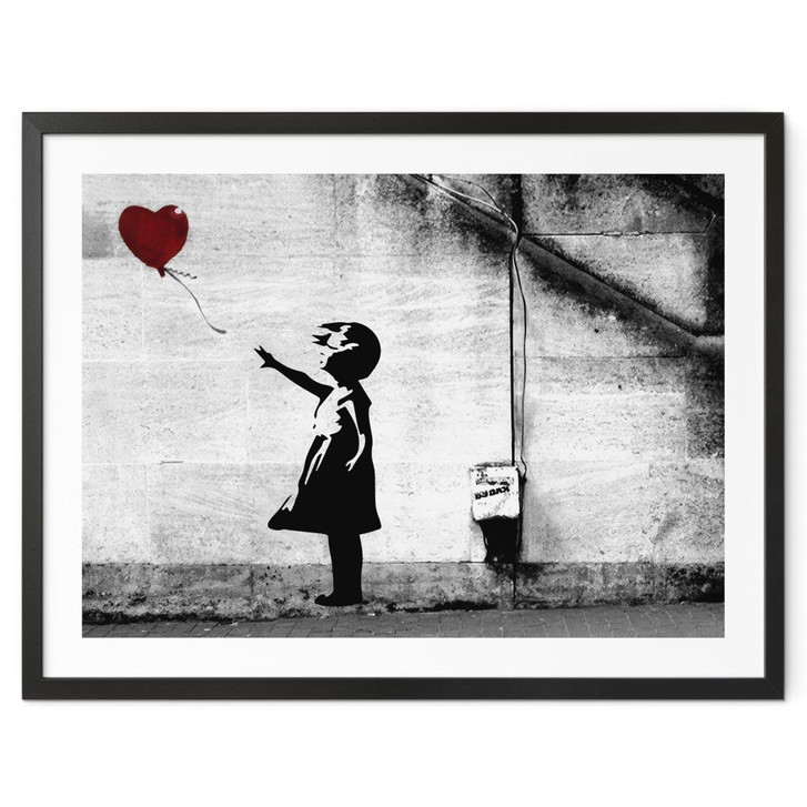 Poster Banksy - Girl with balloon - WA348672