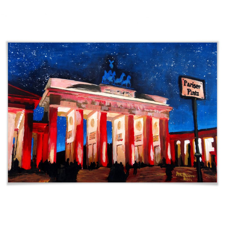 Poster Bleichner - Berlin unterm Sternenhimmel - WA157877