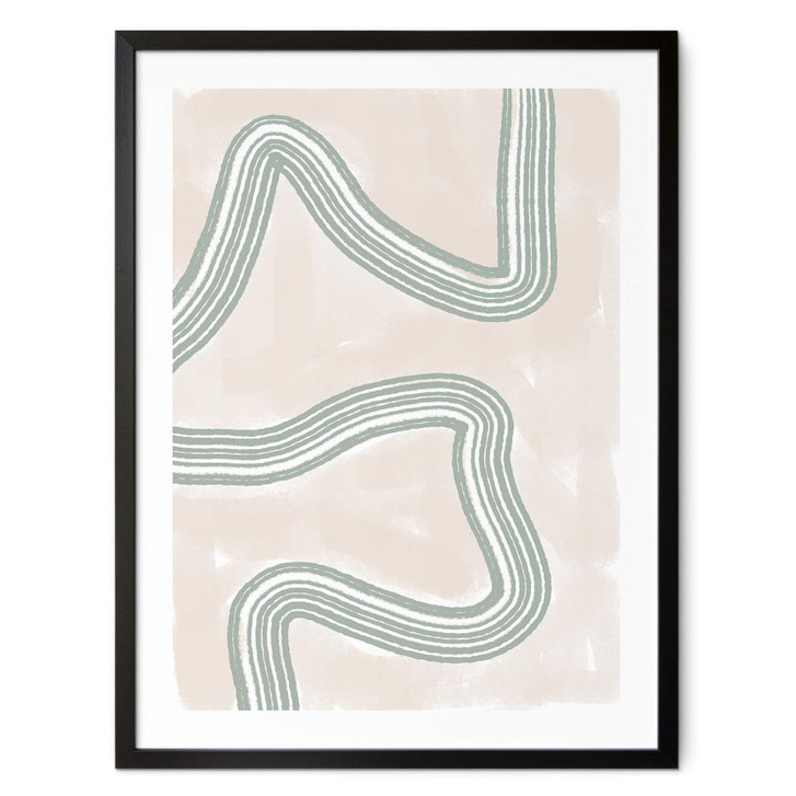 Poster Kunstdruck - Abstracto Twist - uplusmestudio - WA406115