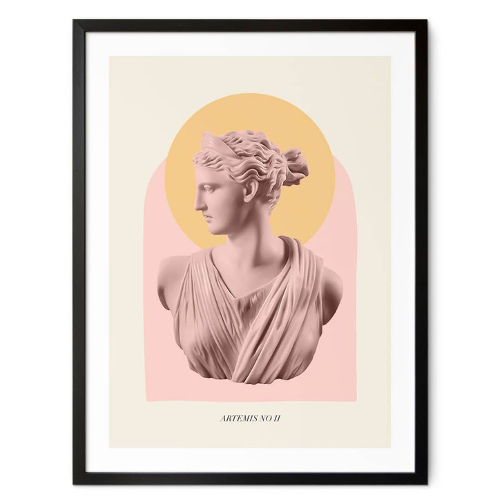 Poster Statue der Göttin Artemis - Grace Digital Art - WA407049