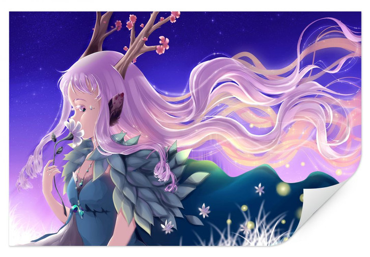 Wallprint La Doll Blanche - Lumi - WA185494