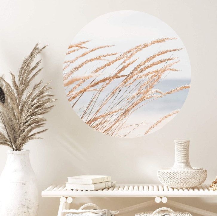 Wandtattoo Dünengras - Rund - WA383565