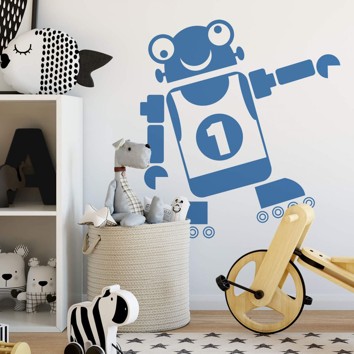 Wandtattoo Roboter Finn - WA217856