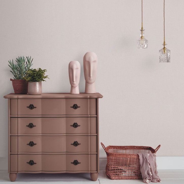 Moderne PVC-freie Uni-Vliestapete in beige - WA397570