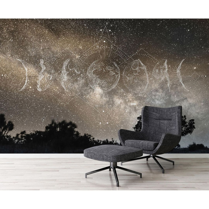 Fototapete Atelier 47 Moon Phases Himmel - Architects Paper  - WA294824