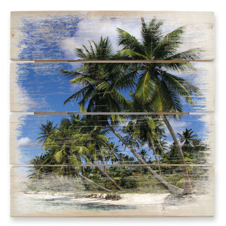Holzbild Carribean Flair - 40 x 41.5 cm - WA131942