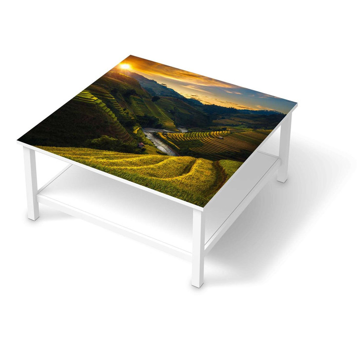 Klebefolie IKEA Hemnes Tisch 90x90cm - Reisterrassen - CR109546