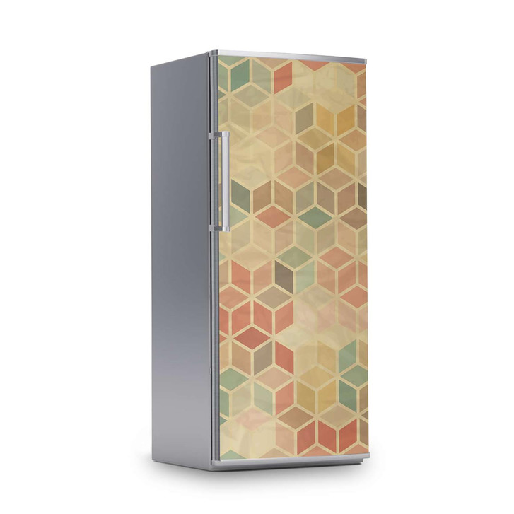 Kühlschrankfolie 60x150cm - 3D Retro - CR112937
