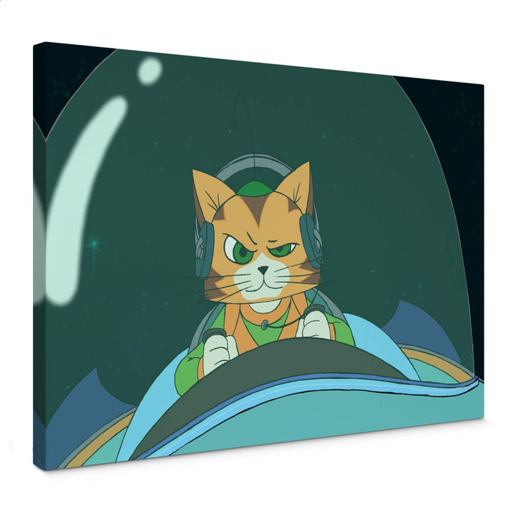 Leinwandbild Pettersson und Findus - Findus auf Weltraumreise - WA372664
