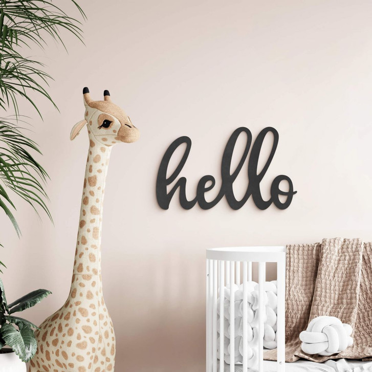 MDF Deko Schriftzug Hello - WA378532