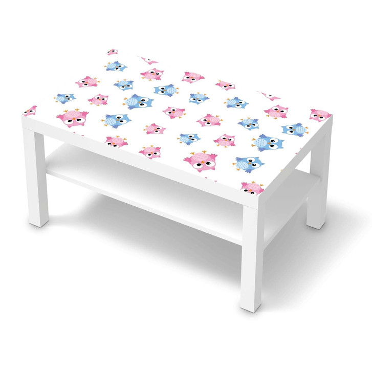 Möbelfolie IKEA Lack Tisch 90x55cm - Eulenparty - CR115971