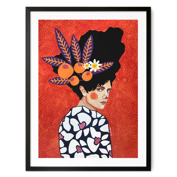 Poster Porträt - Zeig mir deine Persönlichkeit - Hülya - WA408545