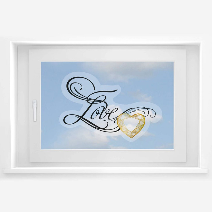 Fensterbild LA Ink Love - WA117354
