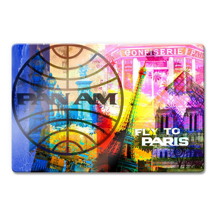 Glasbild PAN AM - Paris - WA126573