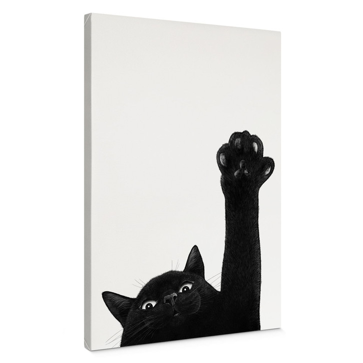 Leinwandbild Zeig mir deine Pfote Katze - Korenkova - WA515758
