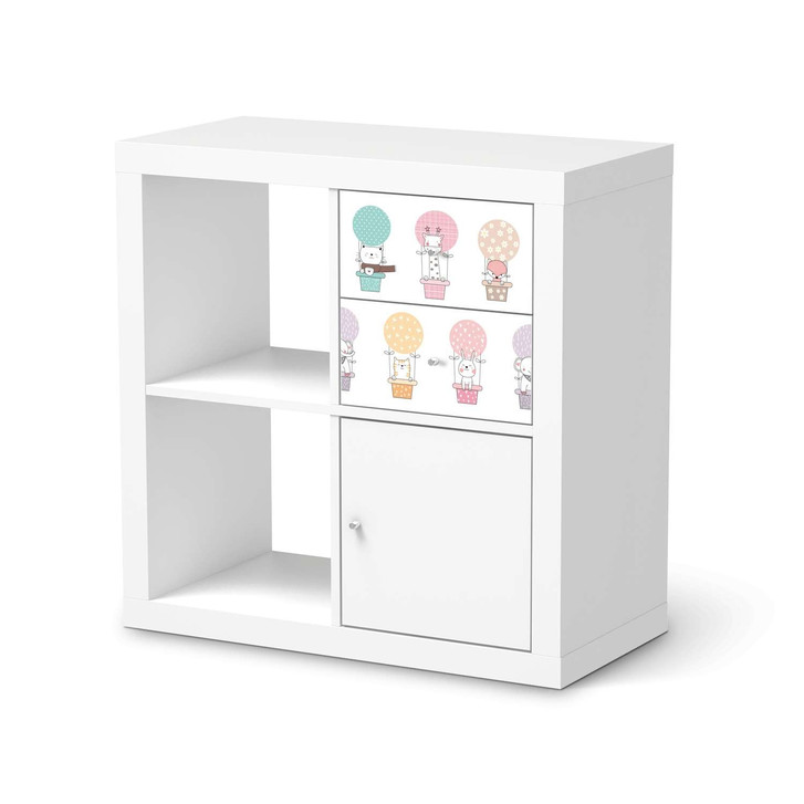 Möbelfolie IKEA Kallax Regal Schubladen - Flying Animals - CR115659