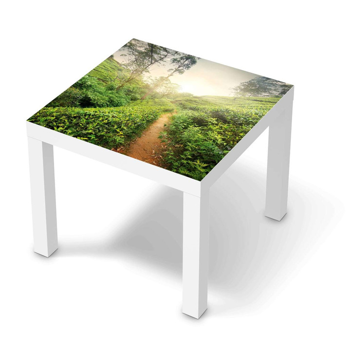 Möbelfolie IKEA Lack Tisch 55x55cm - Green Tea Fields - CR115829