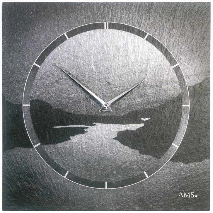 Wanduhr Naturschiefer - UG100480