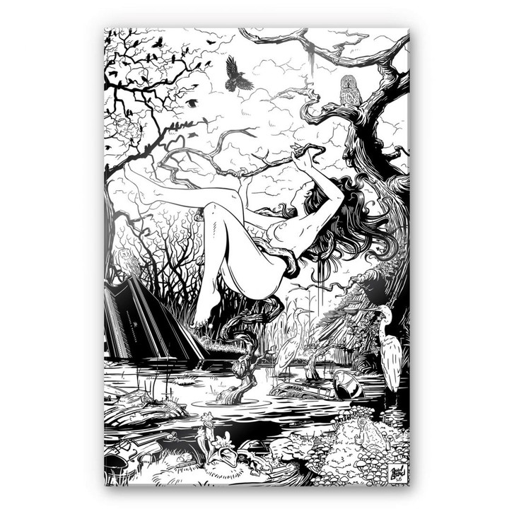 Acrylglasbild Drawstore - Swampland - WA108153