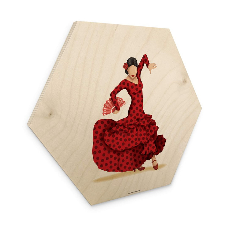 Hexagon - Holz Tohmé - Flamenco - WA343650