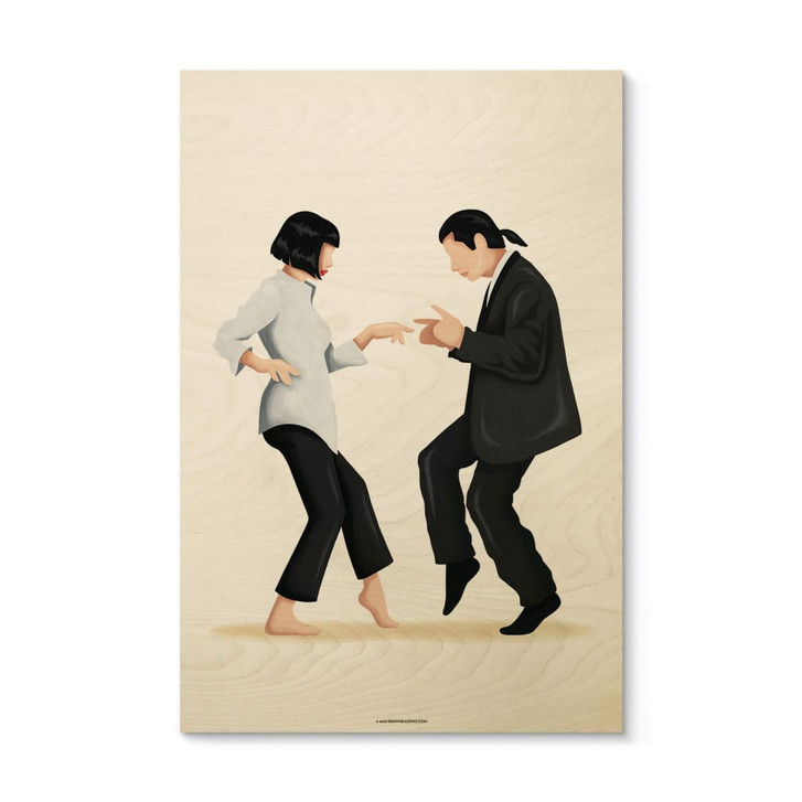 Holzposter Tohmé - Pulp Fiction - WA310272