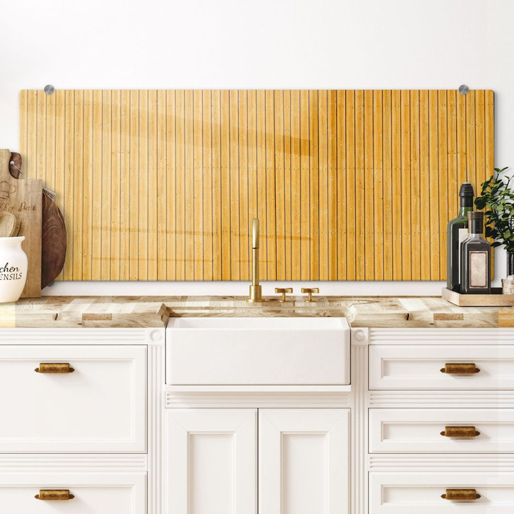 Spritzschutz gelbes Holz - Panorama - WA241392