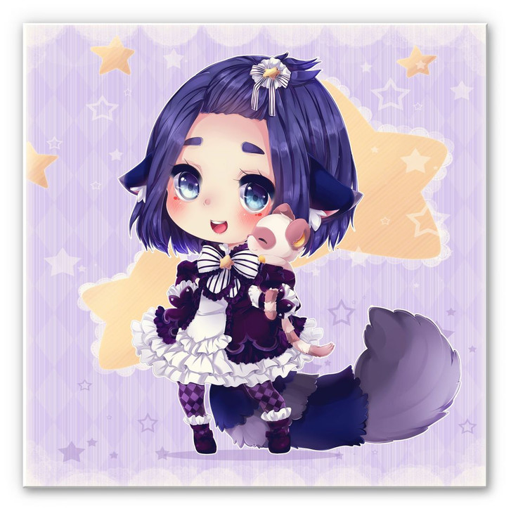 Wandbild La Doll Blanche - Chibi Esther - WA193528