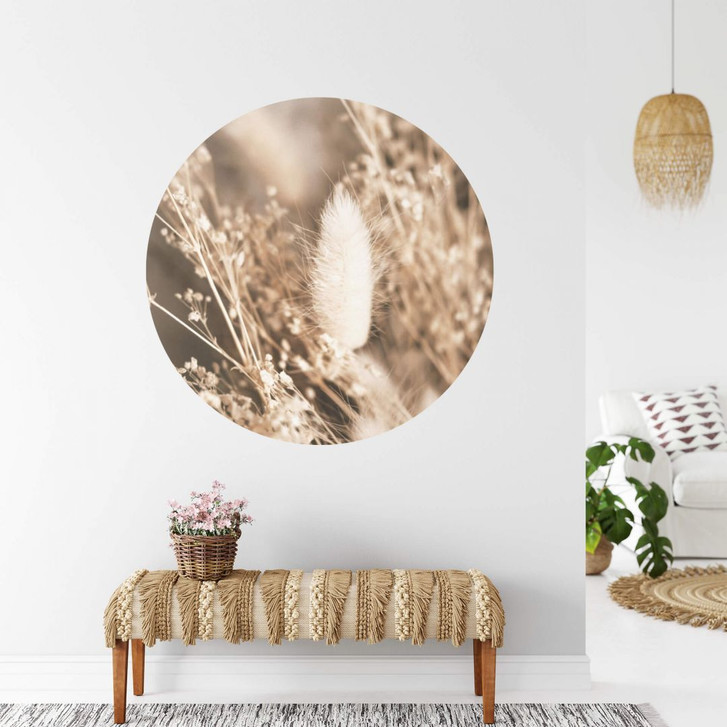 Wandtattoo Annie - Gräserbund - Rund  - WA383501