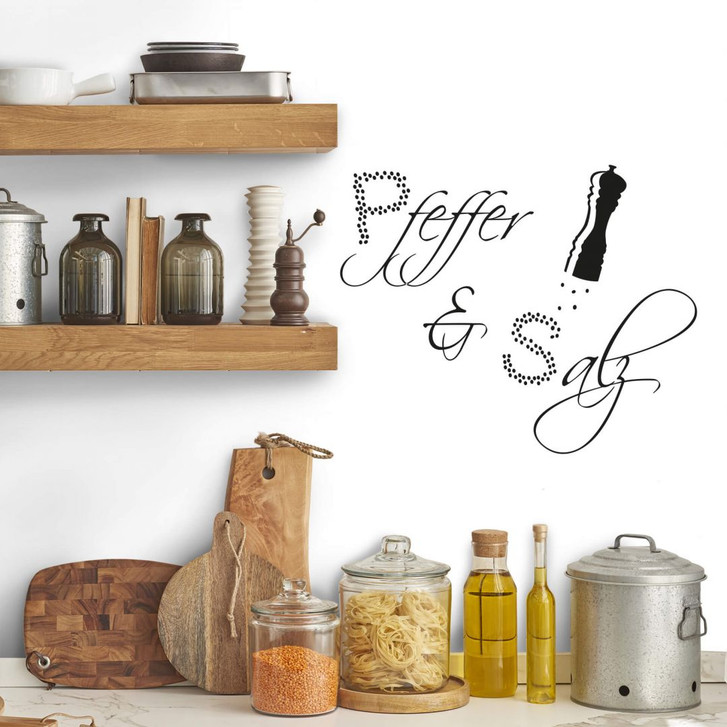 Wandtattoo Pfeffer & Salz - WA217123