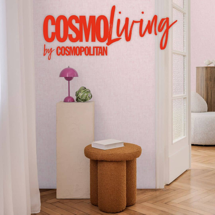 COSMOPOLITAN Tapete Rosa - moderne Uni Vliestapete Schlafzimmer Wohnzimmer - WA480327