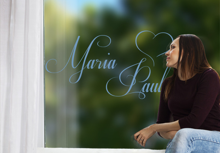 Glasdekor Wunschtext Lovely Names - CG10529