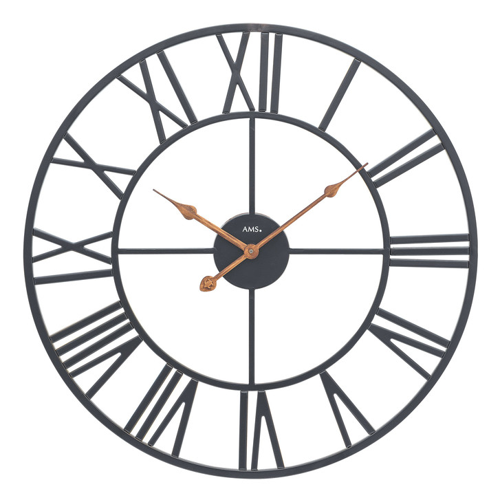 Wanduhr Metallgehäuse modern - UG100700