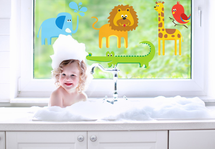 Fenstersticker Afrikas Freunde - CG10415